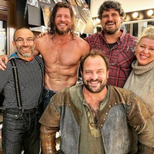 Michael Bisping Instagram - And that’s a wrap on #RedSonja. I want to say a huge thank you to @emjaybassett for this incredible opportunity. What a wild ride. It’s been a long 9 weeks away from home but it’ll be worth it when you see the final product. Thank you to all the cast and crew for making this the experience it was.