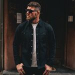 Michael Bisping Instagram - Did a little shoot with @johnnyghostsphoto with some @ironheartdenim Big thanks to @katrinadurden for setting it up.