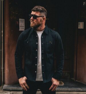 Michael Bisping Instagram - Did a little shoot with @johnnyghostsphoto with some @ironheartdenim  Big thanks to @katrinadurden for setting it up.