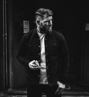 Michael Bisping Instagram - Did a little shoot with @johnnyghostsphoto with some @ironheartdenim  Big thanks to @katrinadurden for setting it up.
