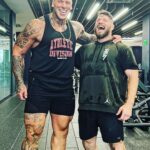 Michael Bisping Instagram - Great Sunday workout with this legend of a man @martynfordofficial Epic workout, great laughs and a good talk. Awesome to be working with him and the incredible cast and crew on this production here in Bulgaria.
