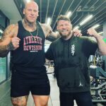 Michael Bisping Instagram - Great Sunday workout with this legend of a man @martynfordofficial Epic workout, great laughs and a good talk. Awesome to be working with him and the incredible cast and crew on this production here in Bulgaria.