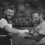 Michael Bisping Instagram - Throwback to pre fight open workouts for the Anderson Silva fight I think. Shout out to @parilloboxing Some fun times while prepping to fight. Miss those days.