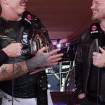Michael Bisping Instagram - “He’s ranked No.1... You’re only No.4” 😂 @tomaspinallofficial shares a hilarious story about his little boy’s final message to him before jetting off to NYC ✈️ #UFC #MMA #NYC #MSG #UFC295 #Bisping #TomAspinall