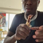 Michael Blackson Instagram - Bones for desert. Dallas Texas see ya this weekend March 7-10 at the Addison Improv
