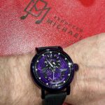Michael Blakey Instagram - Timepiece Thursday ! How much do you love this stunning @chronoswiss_official ReSec Endorphin watch with its purple CVD case and spectacular matching handmade guilloche dial ? I’m incredibly fortunate to have just received this magnificent Limited Edition work of art and am very quickly falling in love with it … ~~~~~~~~~~ In it to win it ! ~~~~~~~~~~ #producermichael #inittowinit #timepiece #watch #rolex #patekphilippe #chronoswiss #audemarspiguet #cvd #wristwatch #purple #guilloche Beverly Hills, California