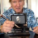 Michael Blakey Instagram - Have you ever seen a pen as beautiful as this? This is the newly released @jacobandco Godfather pen made to commemorate the 50th anniversary of the epic movie. Once again @jacobandco have created something so incredibly beautiful and innovative, it immediately puts a big smile on your face … ~~~~~~~~~~ In it to win it ! ~~~~~~~~~~ #producermichael #inittowinit #jacobandco #godfather #pen #writinginstruments #enamel #coffin #innovative Beverly Hills, California