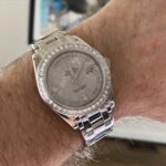 Michael Blakey Instagram - Timepiece Thursday ! Do you agree ? The Platinum Masterpiece with Meteorite dial one of the most elegant watches Rolex have ever made … Big thanks to @wristaficionado for always providing great service and fantastic pricing 🙏🏼 ~~~~~~~~~~ In it to win it ! ~~~~~~~~~~ #producermichael #inittowinit #watch #richardmille #rolex #patekphilippe #audemarspiguet #richardmille #wristgame #patek @jacobandco #platinum Beverly Hills, California