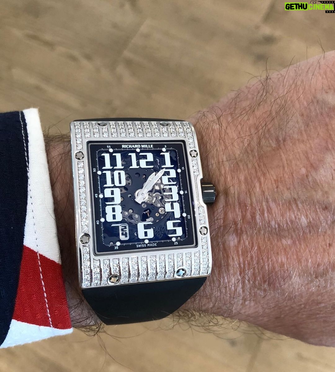Michael Blakey Instagram - Timepiece Thursday ! Do you agree ? This is the ugliest and most over rated watch I’ve ever bought… ~~~~~~~~~~ In it to win it ! ~~~~~~~~~~ #producermichael #inittowinit #watch #richardmille #rolex #patekphilippe #audemarspiguet #richardmille #wristgame #patek Beverly Hills, California