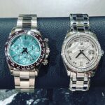 Michael Blakey Instagram - Timepiece Thursday ! 👈🏼 or 👉🏼 which would you choose ? These are two heavy weight (literally) platinum Rolex’s. Which is your favorite? Thank you @wristaficionado for helping me get my daily arm workout 💪🏼 ~~~~~~~~~~ In it to win it ! ~~~~~~~~~~ Beverly Hills, California