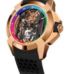 Michael Blakey Instagram - Art meets mechanical genius ! The @jacobandco Limited Edition “Producer Michael” Epic-X I’m so thrilled and honored to have this amazing collaboration with (in my opinion) the most innovative watch manufacturer in the world ! Do you agree ? Available in Black DLC Titanium, 18kt Rose Gold and there’s even a baguette diamond version… ~~~~~~~~~~ In it to win it ! ~~~~~~~~~~ #producermichael #inittowinit #rolex #watch #timepiece #wristgame #patekphilippe #audemarspiguet #richardmille #jacobandco