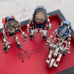 Michael Blakey Instagram – Motivational Monday !
Which one of these amazing @jacobandco works of art would you choose?
How about these Robotoy watch stands I just got from @iflwatches , and thanks to @racetag76 for the beautiful tray…
~~~~~~~~~~
In it to win it !
~~~~~~~~~~ Beverly Hills, California