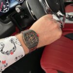 Michael Blakey Instagram - Timepiece Thursday ! Rate this on a scale of 1 to 10 Thank you @wristaficionado for making this amazing Richard Mille RM11 Lotus Edition match my #mercedesbenz #AMG #GWagon so perfectly and thanks @mercedesbenzofencino for getting me this amazing car, it puts a huge smile on my face every time I drive it … ~~~~~~~~~~ In it to win it ! ~~~~~~~~~~ Beverly Hills, California