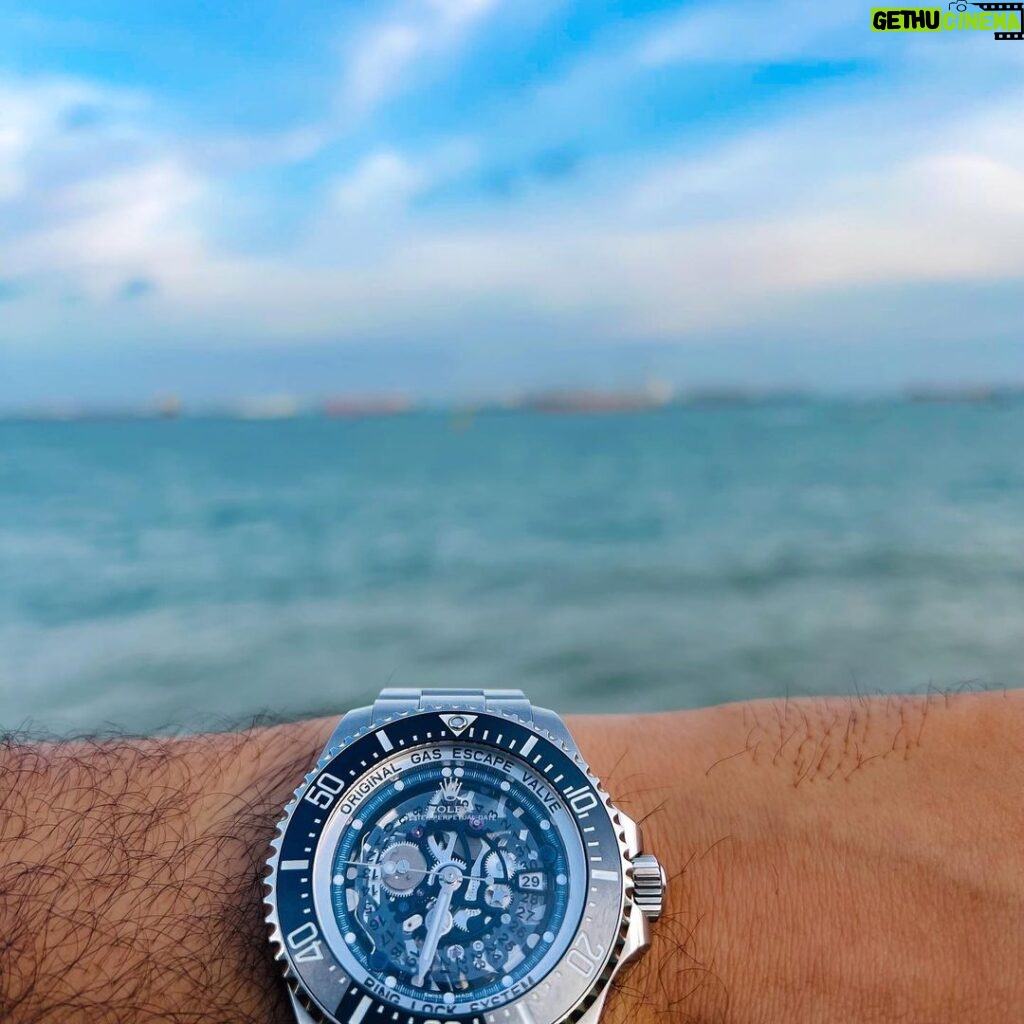 Michael Blakey Instagram - Motivational Monday! What a way to start the week! Check out this incredible new release from @artisansdegeneve Called “Grand Bleu” is a tribute to the ocean's depths and the client's passion. It has a skeletonized movement and dial along with a sapphire disc, various hues of blue from the ceramic bezel to the plate. What a wonderful creation, go and follow @artisansdegeneve to see all their amazing pieces … ~~~~~~~~~~ In it to win it ! ~~~~~~~~~~ Personalized by Artisans de Genève, which is not affiliated or authorized by ROLEX SA. A customization option available solely for private individuals who own a Rolex and only for their private use. Geneva, Switzerland
