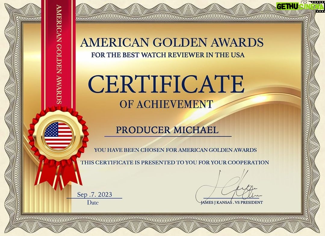 Michael Blakey - 52.2K Likes - Thank you for this great honor🙏🏼
~~~~~~~~~
In it to win it!
~~~~~~~~~
#producermichael #inittowinit #honor #award #awards #certificate #humble #humbled #thankyou #thanks