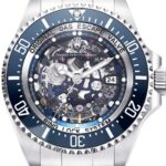 Michael Blakey Instagram - Motivational Monday! What a way to start the week! Check out this incredible new release from @artisansdegeneve Called “Grand Bleu” is a tribute to the ocean's depths and the client's passion. It has a skeletonized movement and dial along with a sapphire disc, various hues of blue from the ceramic bezel to the plate. What a wonderful creation, go and follow @artisansdegeneve to see all their amazing pieces … ~~~~~~~~~~ In it to win it ! ~~~~~~~~~~ Personalized by Artisans de Genève, which is not affiliated or authorized by ROLEX SA. A customization option available solely for private individuals who own a Rolex and only for their private use. Geneva, Switzerland