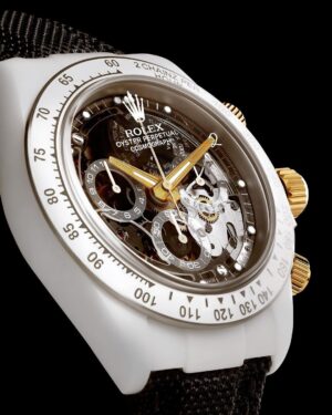 Michael Blakey Instagram - Timepiece Thursday !
Here’s another spectacular release from @skeletonconceptofficial 
The “2 Chainz Concept”
It’s a Skeletonized Limited Edition of just 50 pieces in collaboration with famous rapper @2chainz 
Powered by the original Rolex Daytona 4130 movement and fitted with a white individually numbered ceramic case, a white titanium bezel and delivered with both a black velcro strap and a white rubber strap.
For more information and pricing go to @skeletonconceptofficial and while you’re there, give them a follow.
~~~~~~~~~~
In it to win it !
~~~~~~~~~~

#producermichael #inittowinit #rolex #watch #watches #limitededition #custom #modified #skeletonconcept #2chainz #timepiece #wristgame