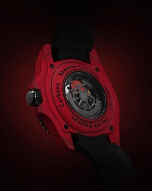 Michael Blakey Instagram - Timepiece Thursday !
Check out this amazing Limited Edition Dennis Rodman Concept watch from @skeletonconceptofficial 
There are only 50 pieces of these Red Carbon GMT Master II watches with its unique Coke bezel.
There’s a link in my story that’ll give you all the information…
Let me know in the comments what you think?
~~~~~~~~~~
In it to win it !
~~~~~~~~~~

#producermichael #inittowinit #skeletonconcept #rolex #custom #limitededition #dennisrodman #watch #watches #timepiece #gmt #carbon