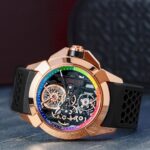 Michael Blakey Instagram - Don’t be shy, add some color to your day even if it’s subtle… Here’s the perfect way to do it, the @jacobandco Producer Michael Limited Editor Epic - X. Wishing everyone a fantastic weekend! ~~~~~~~~~~ In it to win it ! ~~~~~~~~~~ #producermichael #inittowinit #wristwatch #watch #jacobandco #rolex #patekphilippe #audemarspiguet #gold #classy Beverly Hills, California