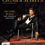 Michael Bublé Instagram - I sat down with Cigar and Spirits magazine and discussed everything from Pop Hits to Popcorn 🍿 …. and of course my favourite topic, Fraser and Thompson whiskey. Check it out via the link in my bio.