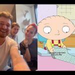 Michael Bublé Instagram - This didn’t impress @luisanalopilato as much as I thought it would.😂 #stewiegriffin #familyguy #bublewrap