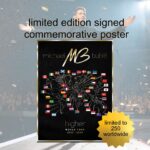 Michael Bublé Instagram - The Higher World Tour kicked off one year ago today! To celebrate the success of Higher World Tour, we’ve launched a Limited Edition personally signed commemorative poster, featuring raised gold foil print, and flags representing each country. Limited to 250 available, so act fast! SHOP link in bio! #mbhighertour