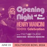 Michael Bublé Instagram - At the @hollywoodbowl’s opening night on June 23rd, Michael will make a special guest appearance to celebrate @henrymancini’s 100th birthday! #HollywoodBowl #ForeverSummer Ticket packages are available now and single tickets go on sale May 7th. Click the link in bio to learn more!