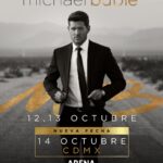 Michael Bublé Instagram - Due to huge demand, a third show has been added at the @arenacdmx in Mexico City on October 14th! Tickets available this Friday at 10am local time. Get tickets now for Mexico’s Higher Tour through @superboletosmx #MBHigherTour