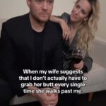Michael Bublé Instagram - Raise your hand if you can relate 🙋🏻‍♂️ #couples #lulopilato #myfavouriteperson #loveyou
