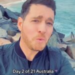 Michael Bublé Instagram - Australia, this tour is gonna he epic. You were great Newcastle! Perth… You’re up next ❤️