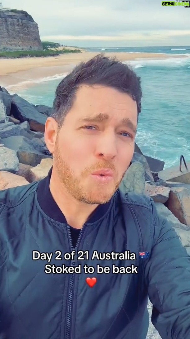 Michael Bublé Instagram - Australia, this tour is gonna he epic. You were great Newcastle! Perth… You’re up next ❤️