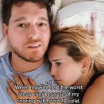 Michael Bublé Instagram - I feel like @luisanalopilato should consider my snoring as a form of crooning ❤️ #bedheadbytigi #MariahCarey #marriedlife #sleepapnea