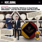 Michael Bublé Instagram - This whiskey had been a true labor of love and to see it so well received is honestly a dream come true. Big thanks to Men’s Joural and to everyone who has tried Fraser & Thompson. I appreciate you - MB
