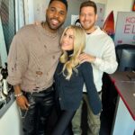 Michael Bublé Instagram - happy #spicymargaritaday 🔥didn’t know where to put my hand🤣 swipe to see where it landed🥹🥳🎉 @michaelbuble @jasonderulo @kost1035fm @iheartradio #ellenkmorningshow KOST 103.5