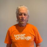 Michael Douglas Instagram – Today is National Gun Violence Awareness Day. The reality is that everyday should be Gun Violence Awareness Day, but today #WearOrange and stop the violence! Please! @everytown