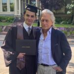 Michael Douglas Instagram – One proud Dad! Congratulations Dylan! Well done! 👏 @dylan__douglas