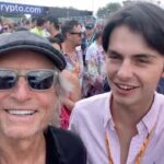 Michael Douglas Instagram – Miami baby! Thank you @f1mia for a fun weekend with @dylan__douglas! It was great meeting and presenting the Pirelli Pole Position Award to @charles_leclerc! #F1 #MiamiGP F1 Miami Grand Prix