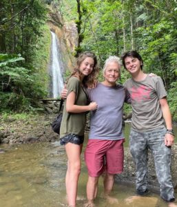 Michael Douglas Instagram - Good morning 🇩🇲! @carys.douglas @dylan__douglas 📸: @catherinezetajones Portsmouth, Dominica