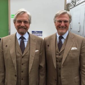 Michael Douglas Instagram - #TBT Seeing double on the set of #AntMan back in October 2014! Pictured with Michael Runyard, who has been my stuntman and friend for over 30 years! Wow! @antmanofficial @marvelstudios
