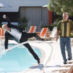 Michael Douglas Instagram - Take a guess how many takes it took to nail this scene with my costar #RobertDeNiro in #LastVegas? 😆 🎥 Las Vegas, Nevada