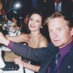 Michael Douglas Instagram - My first night meeting Catherine at the Deauville Film Festival in 1998. I found out that she had the same birthday as me--tadaah! Then when I discovered she loved golf, I realized all my fantasies had come true. I've lucked out at this time in my life. I just lucked out. I'm so impressed by her intelligence, sense of humor and work ethic. Happy Birthday Catherine- I love you so much! ❤️ @catherinezetajones