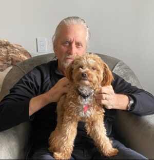 Michael Douglas Instagram - Celebrating #NationalDogDay with the one & only Taylor Douglas!