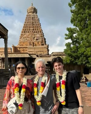 Michael Douglas Instagram - Sightseeing 🇮🇳 with the best @catherinezetajones @dylan__douglas #India
