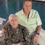 Michael Douglas Instagram - You will always be an inspiration and I love you with all my heart! #KirkDouglas #FathersDay