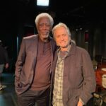Michael Douglas Instagram - Happy Birthday to my good friend @morganfreeman! It was such a treat working with Morgan on the final season of #TheKominskyMethod. Hope you have a great one #MorganFreeman!