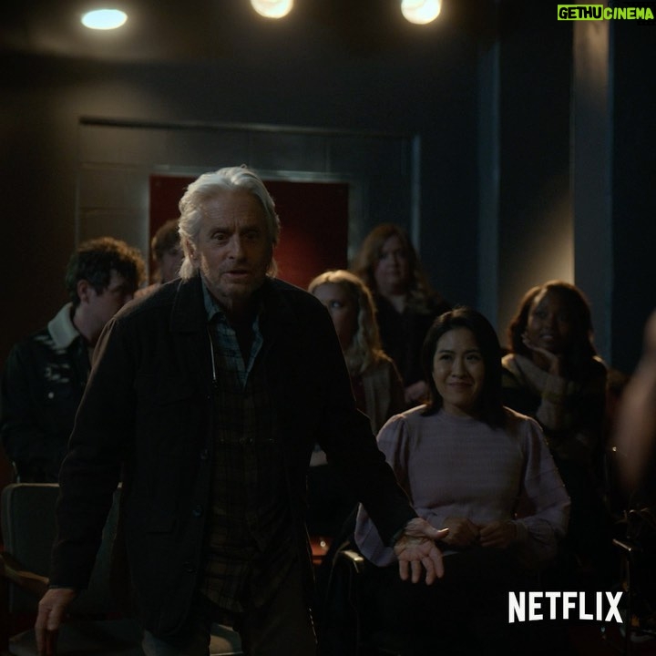 Michael Douglas Instagram - Are you saying that I’m not the horse? My scoop is not straight? Check out Sandy Kominsky go 1-1 with @morganfreeman in #TheKominskyMethod only on @netflix! #HappyMemorialDay weekend!