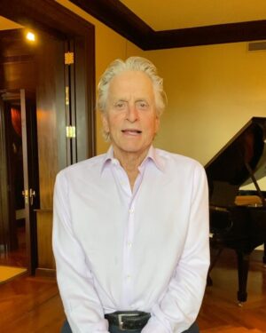 Michael Douglas Instagram - Hello everyone! Are you having a good spring day? One month away till the final season premiere of #TheKominskyMethod Friday, May 28 - only on @netflix! ☝️ month! Have a great day!