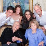 Michael Douglas Instagram - Happy Birthday Anne Douglas! We love you! ❤️ Michael, Catherine, Carys, & Dylan