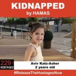 Michael Douglas Instagram - On October 7th, 2-year old Aviv, her 4-year old sister Raz, her mother Doron and grandmother Efrat were kidnapped from their home when Hamas terrorists invaded Israel. Aviv, Raz, their mother and grandmother are among over 229 hostages being held captive in Gaza in unknown conditions for over three weeks. Release Aviv, Raz, Doron and Efrat now! @kidnappedfromisrael #ReleaseTheHostagesNow #BringThemHomeNow