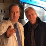 Michael Douglas Instagram - #TBT Working hard and having fun on set of #TheKominskyMethod with @therealbobodenkirk!